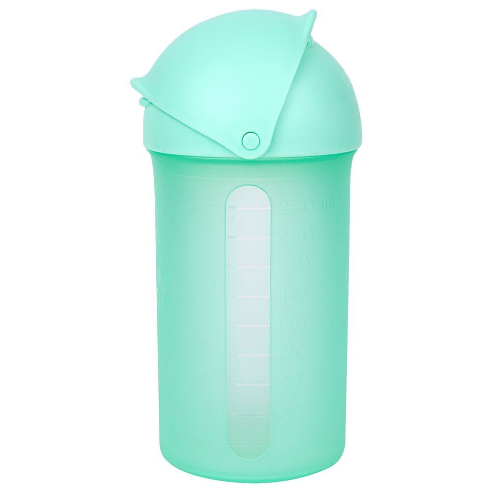 Boon - Swig Silicone Straw Bottle 296ml - Mint