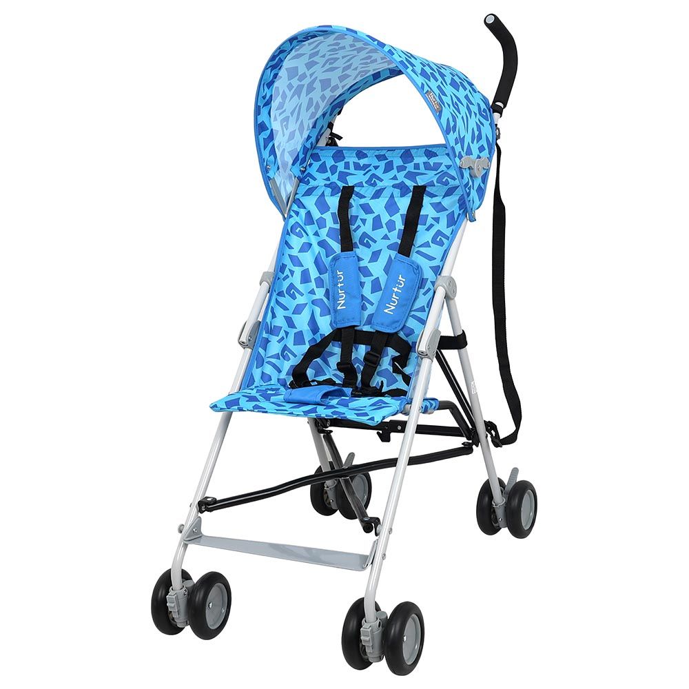 Nurtur - Printed Rex Buggy Lightweight Stroller - Blue