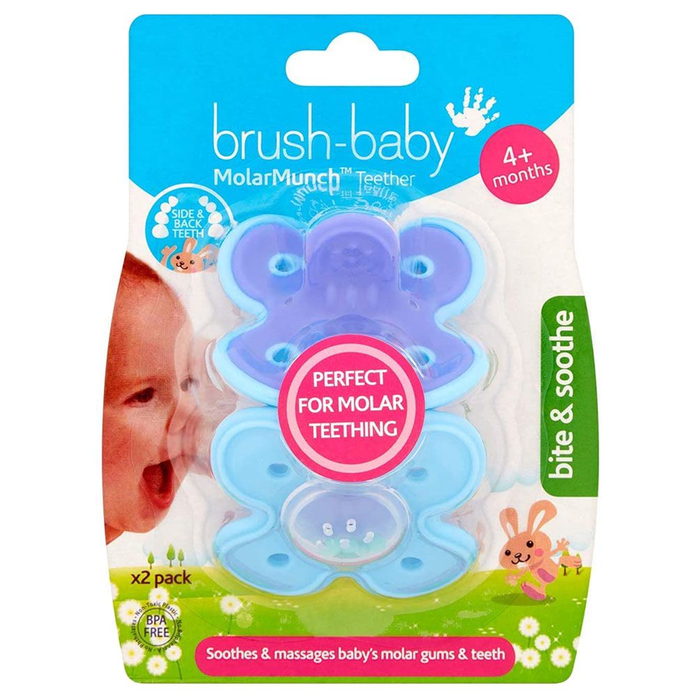 Brush Baby - Soft Teether Brush & Molarmunch Teether