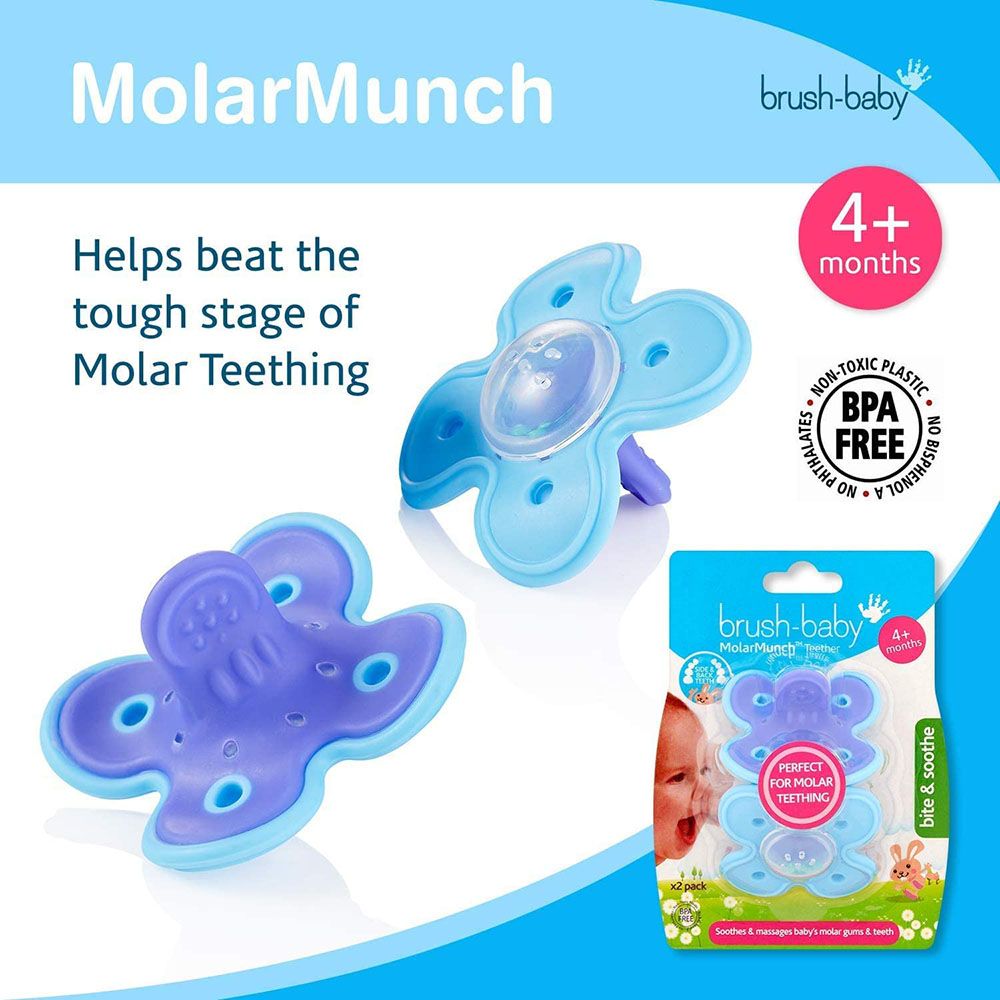 Brush Baby - Soft Teether Brush & Molarmunch Teether