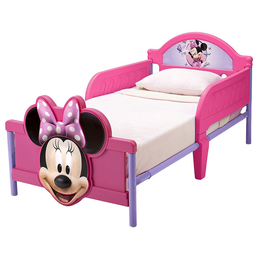 Delta Children - Minnie Mouse Plastic 3D Toddler Bed