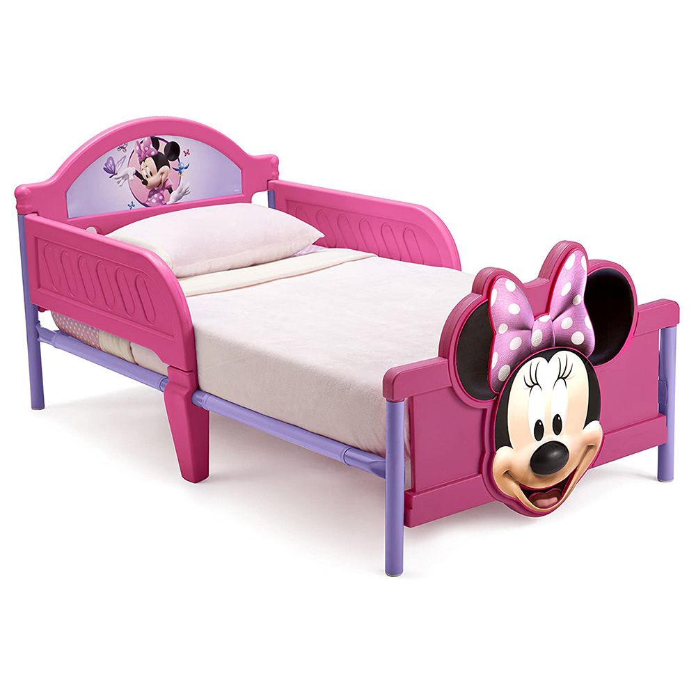 Delta Children - Minnie Mouse Plastic 3D Toddler Bed