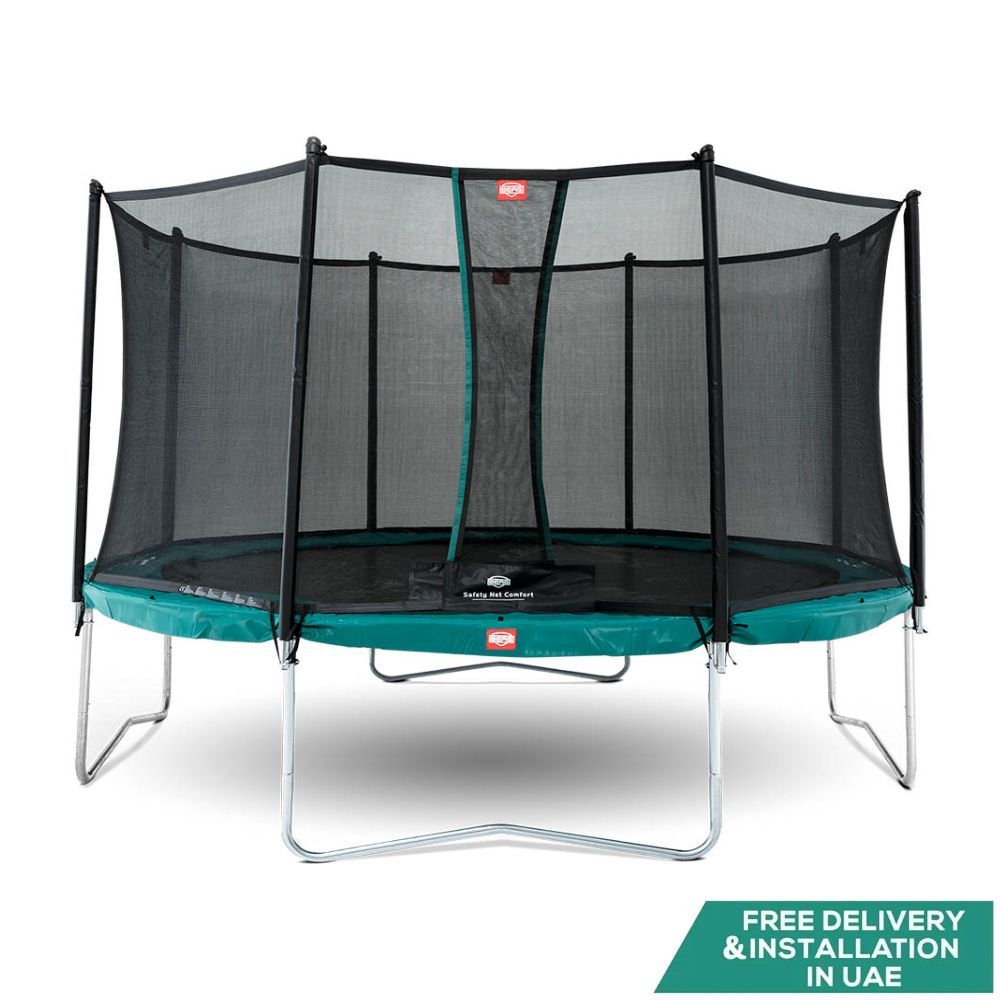 Berg - Favorit 12ft Trampoline + Safety Net Comfort 380cm