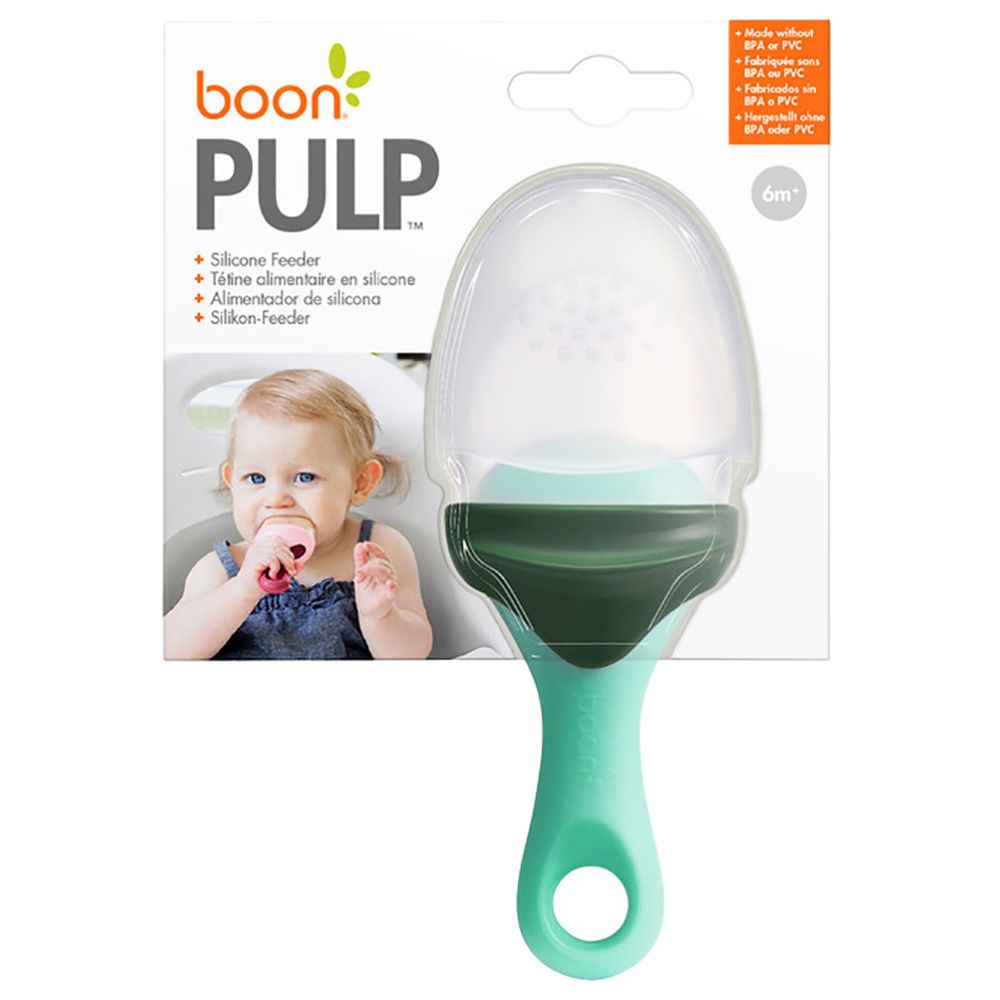 Boon - Baby Food Dispensing Spoon & Pulp Feeder - 2 Pcs