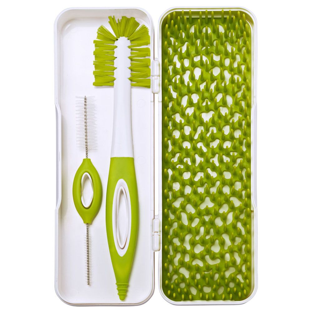 Boon - Sprig Drying Rack & Travel Drying Rack & Bottle Brushes