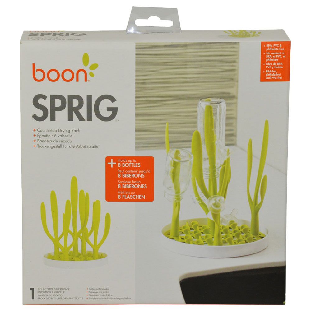 Boon - Sprig Drying Rack & Travel Drying Rack & Bottle Brushes