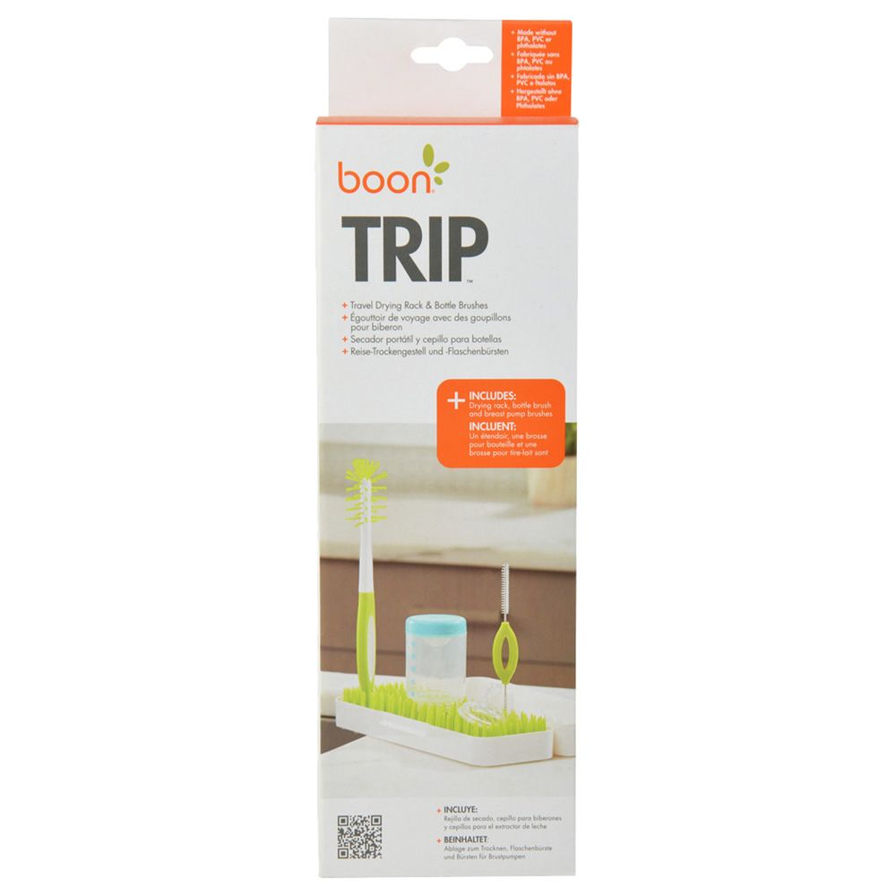 Boon - Sprig Drying Rack & Travel Drying Rack & Bottle Brushes