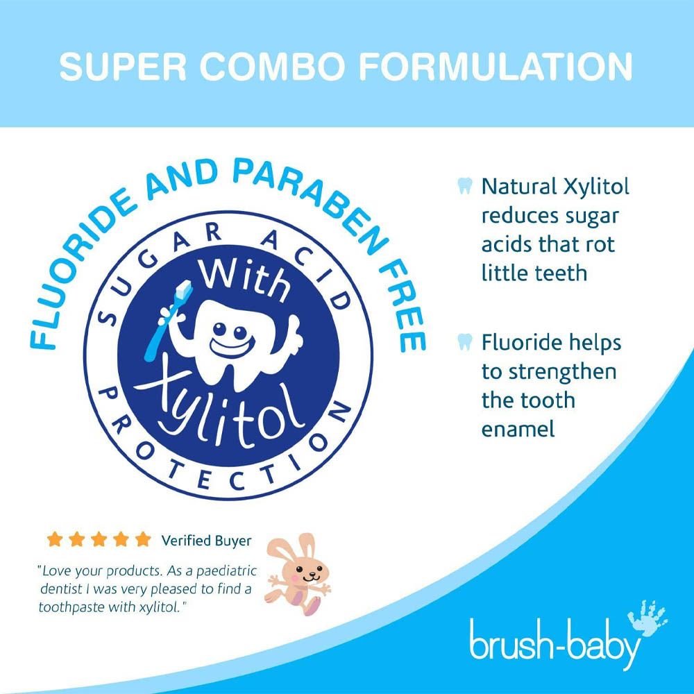 Brush Baby - Spearmint Toothpaste 50ml