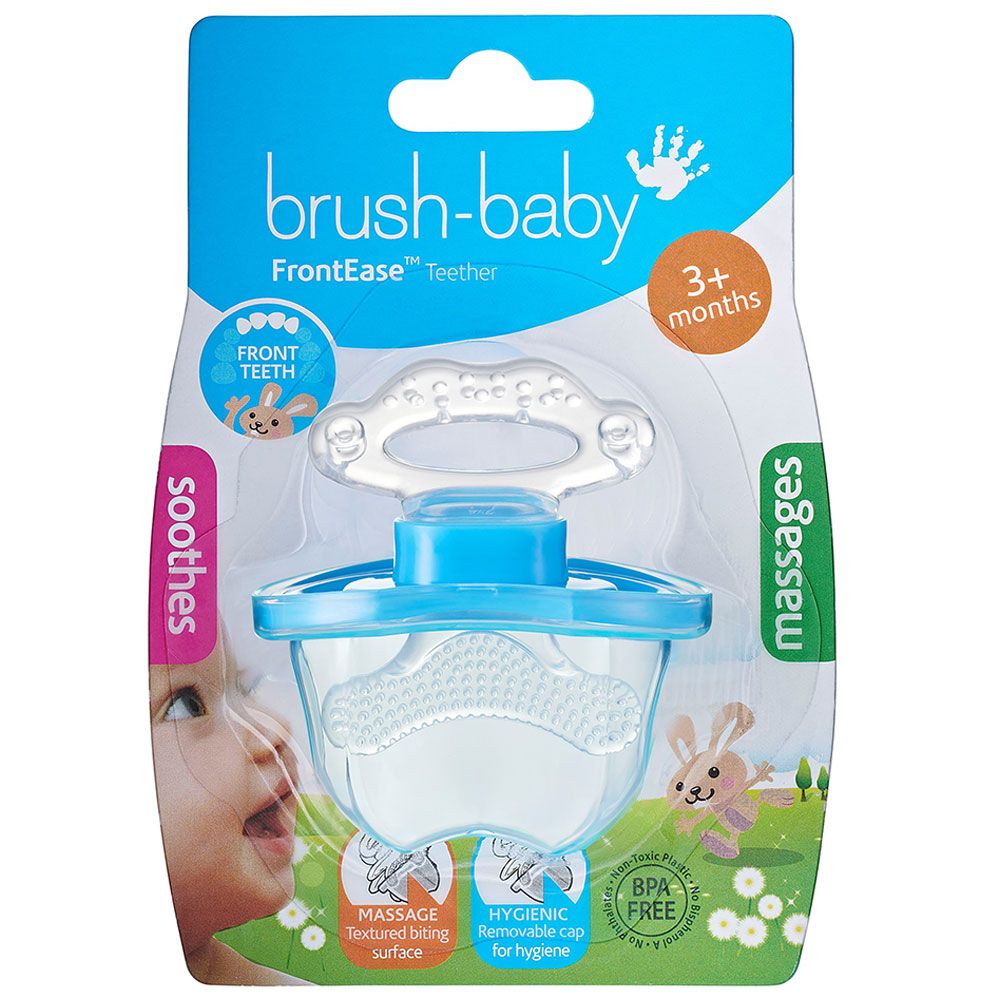 Brush Baby - Front Ease Teether - Blue