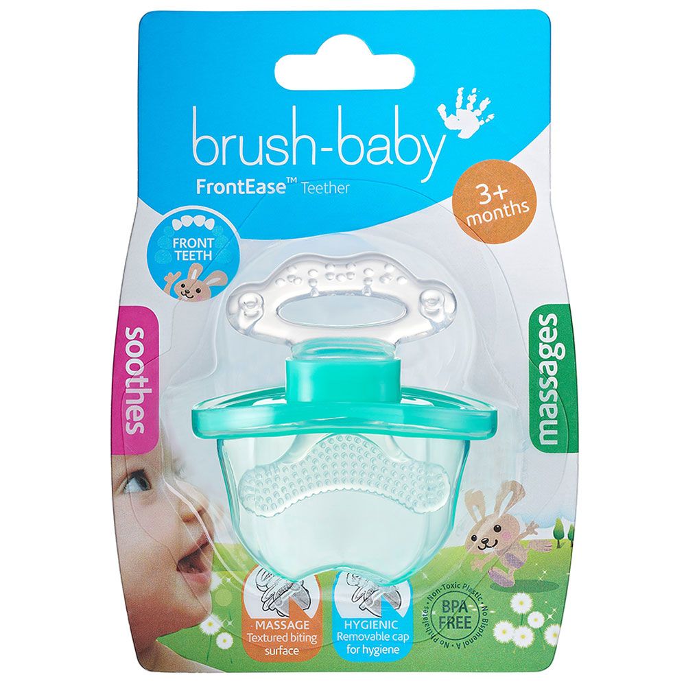 Brush Baby - Front Ease Teether - Teal