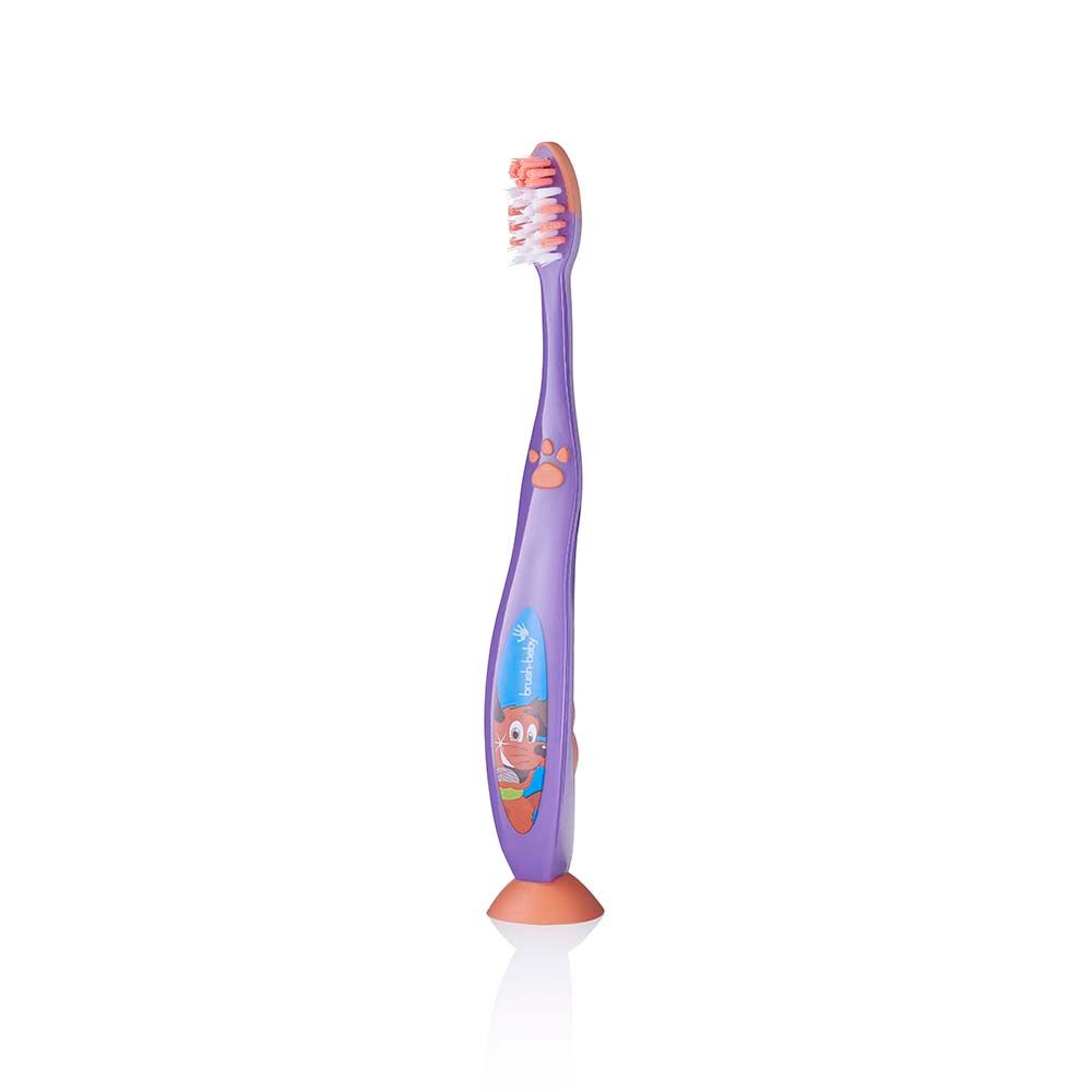 Brush Baby - FlossBrush 6y+ - Purple