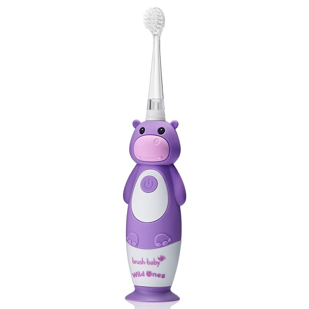 Brush Baby - New Wildone Hippo Rechargeable Toothbrush 