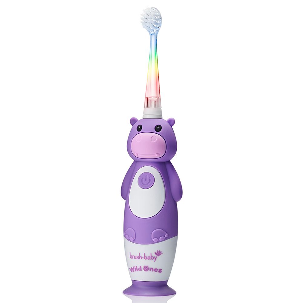 Brush Baby - New Wildone Hippo Rechargeable Toothbrush 