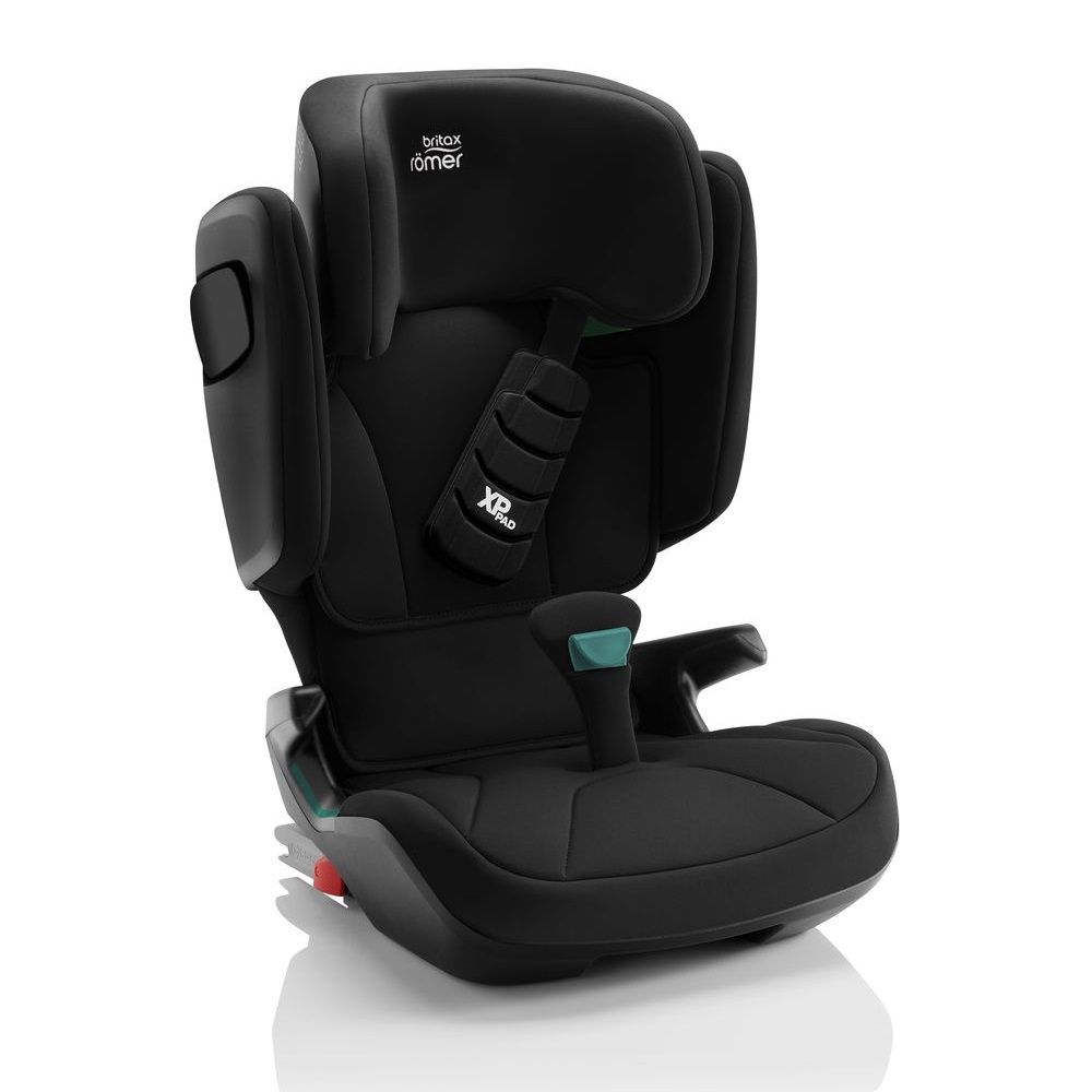 Britax - Kidfix i-Size High Back Booster Toddler/Child Travel Car Seat, Group 0+/1, Cosmos Black