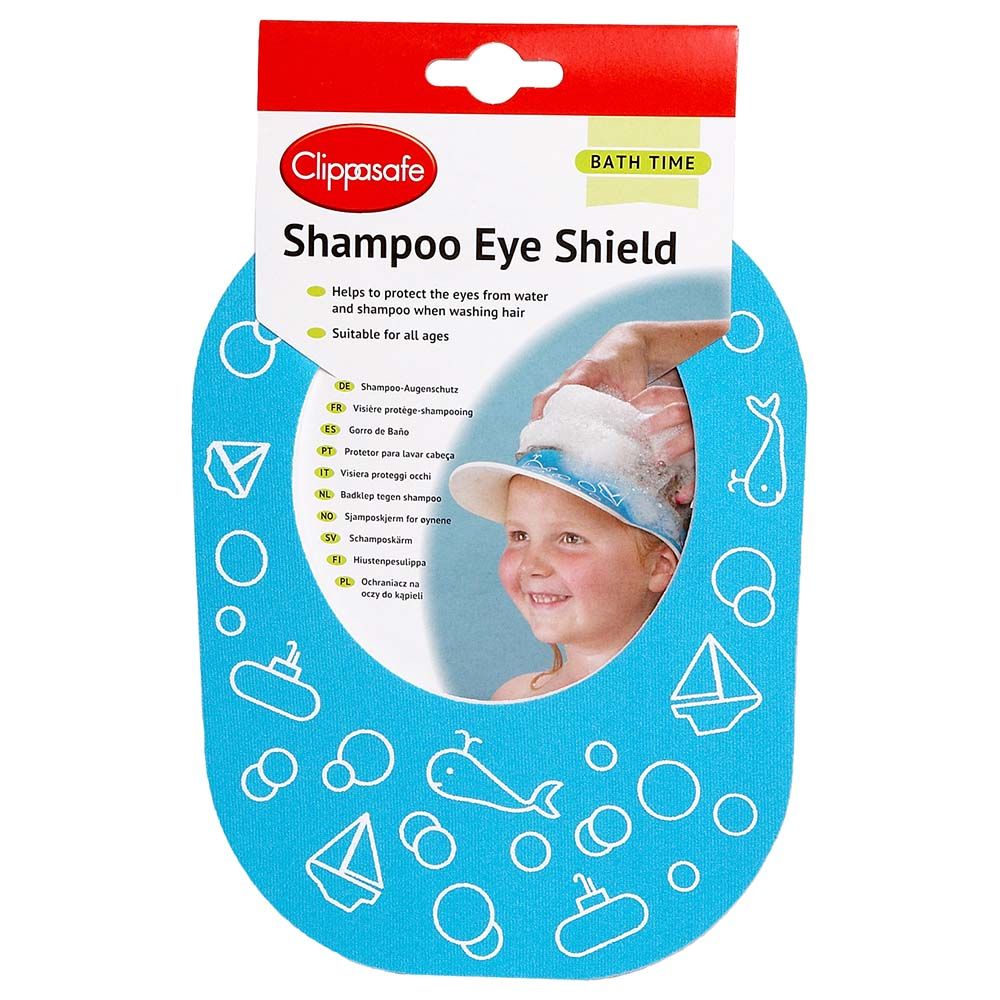 Clippasafe Shampoo Eye Shield - Blue