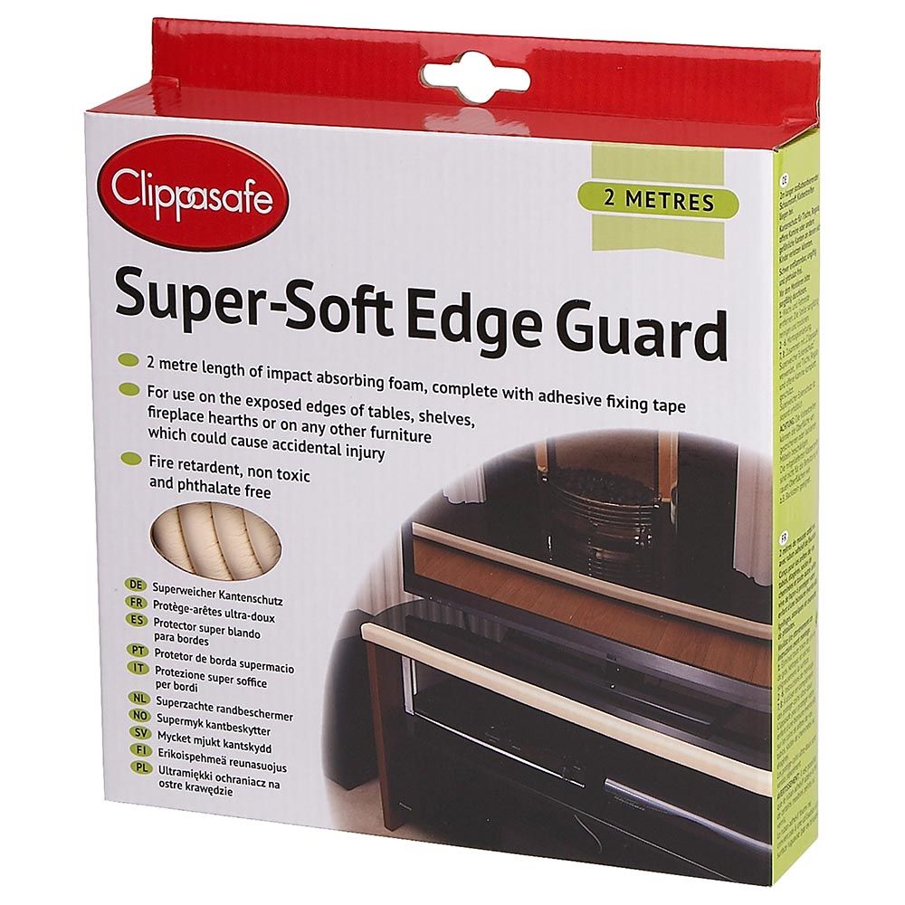 Clippasafe Super-Soft Edge Guard - Cream