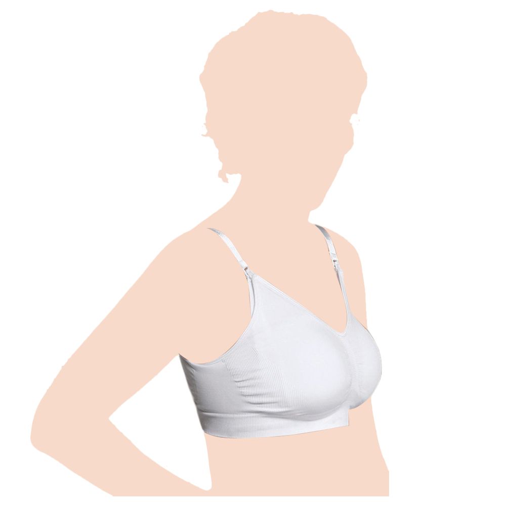 Carriwell - Original Maternity & Nursing Bra - White