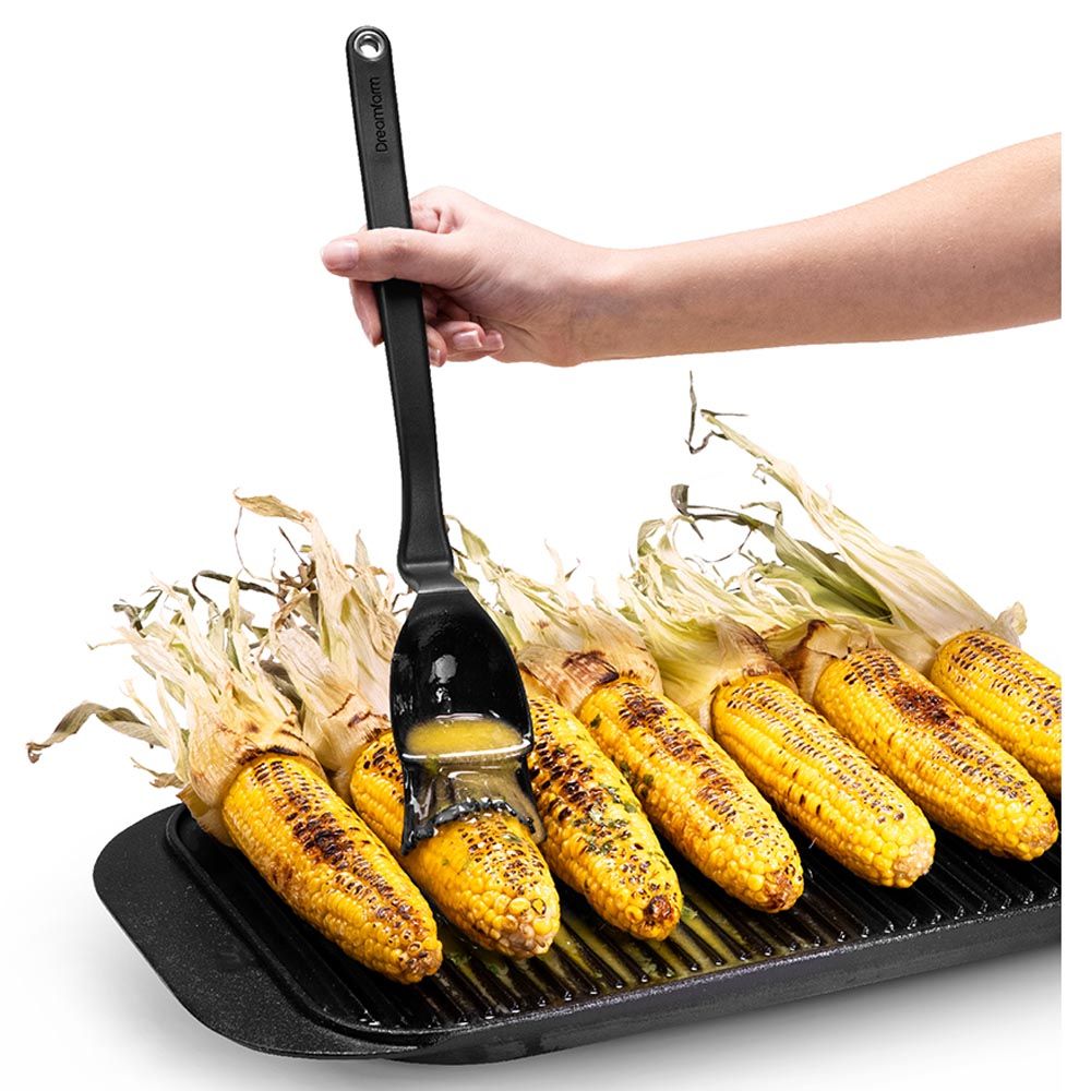 Dreamfarm - Brizzle Silicone BBQ Sauce Basting Brush - Black