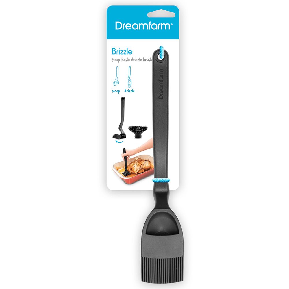 Dreamfarm - Brizzle Non-Stick Basting Brush - Black