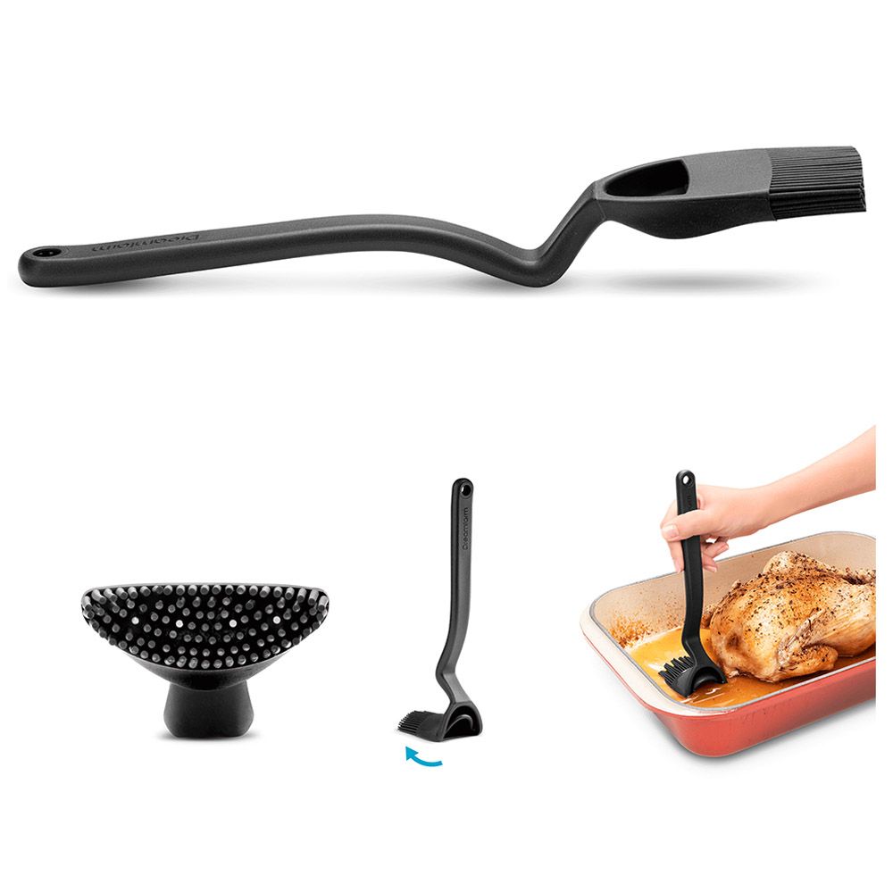 Dreamfarm - Brizzle Non-Stick Basting Brush - Black