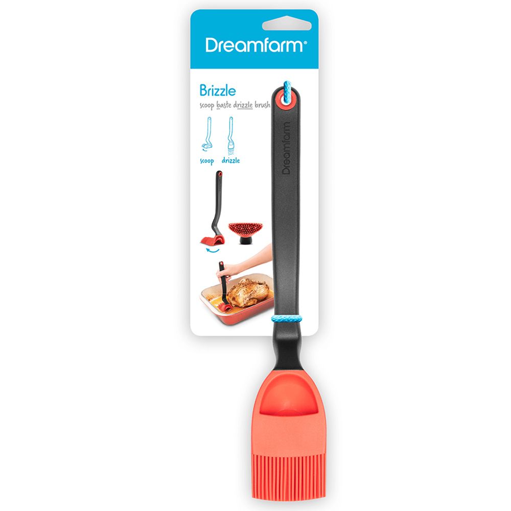 Dreamfarm - Brizzle Non-Stick Basting Brush - Red