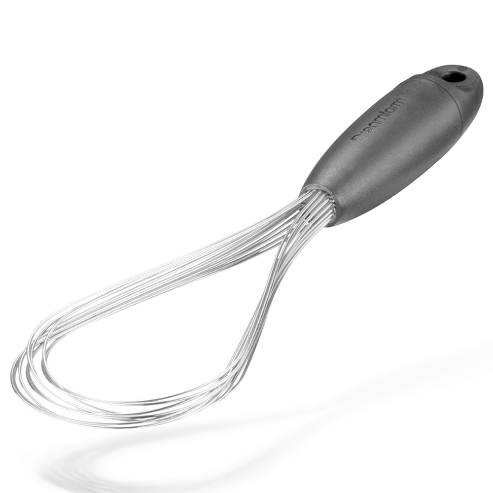 Dreamfarm - Flisk 3-in-1 Stainless Steel Whisk W/ Handle - Black