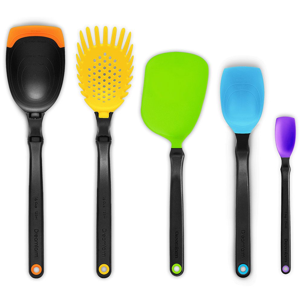 Dreamfarm - Non-Scratch Silicone Cooking Utensils 5pc-Set