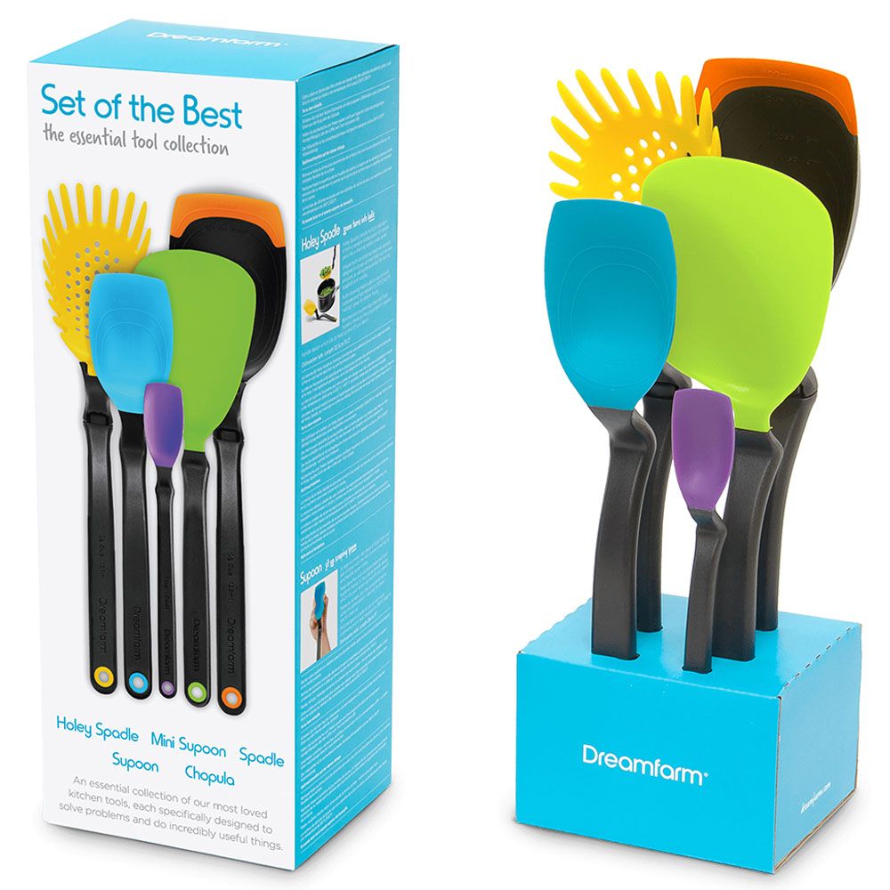 Dreamfarm - Non-Scratch Silicone Cooking Utensils 5pc-Set