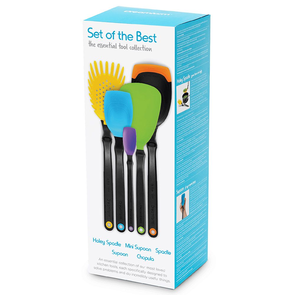 Dreamfarm - Non-Scratch Silicone Cooking Utensils 5pc-Set