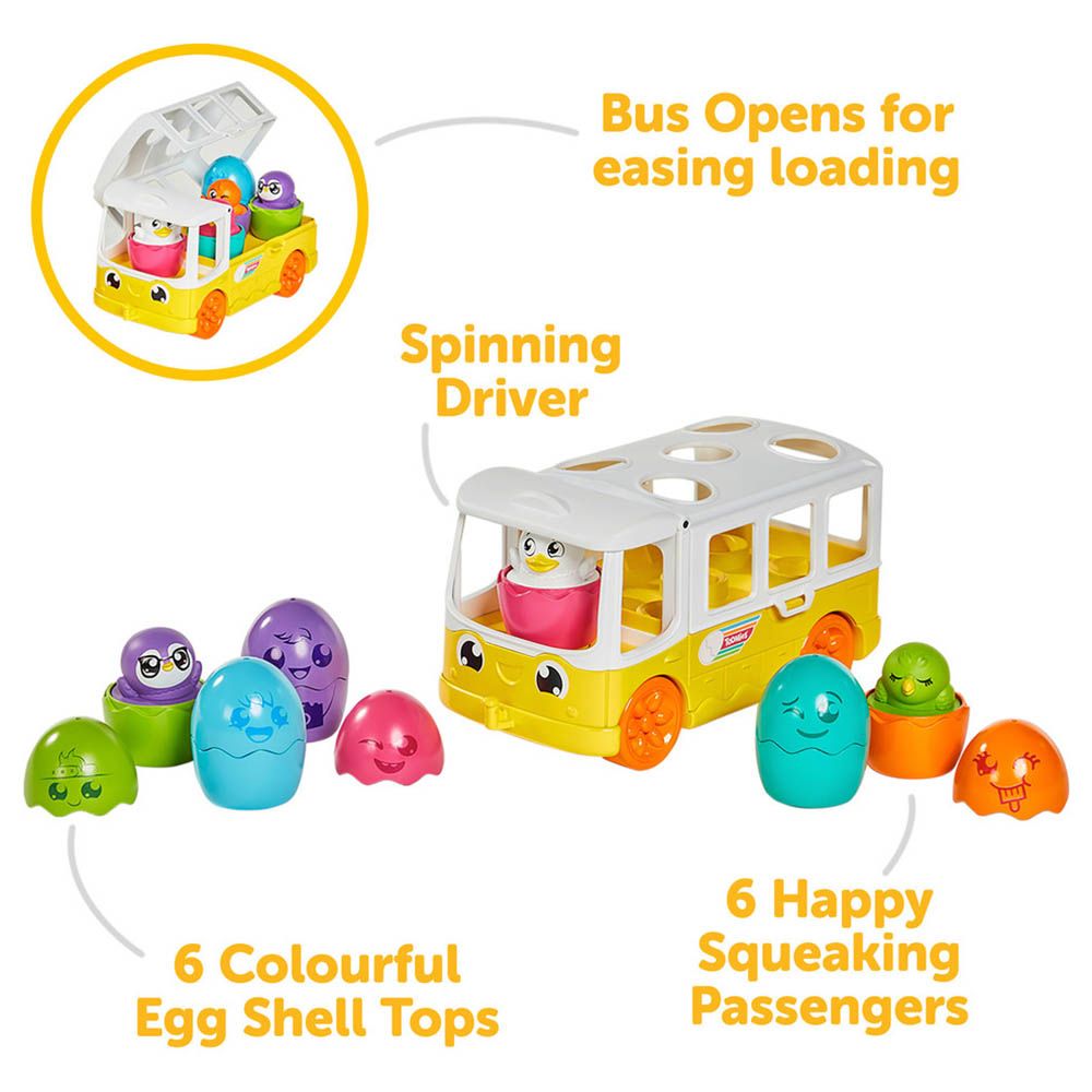 Tomy Toomies - Egg Bus