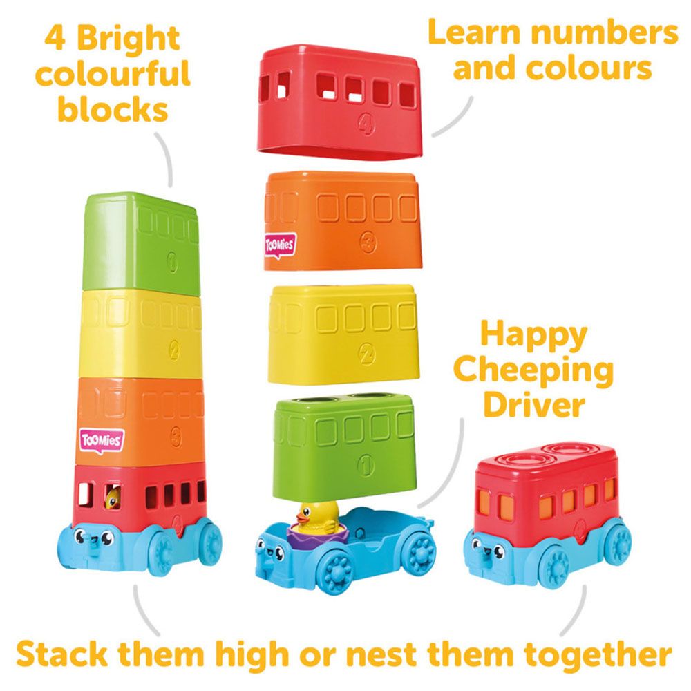 Tomy Toomies - Stacker Decker Bus