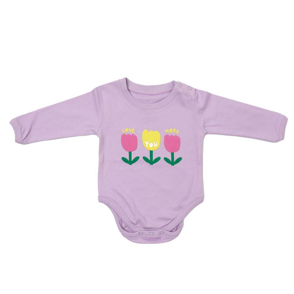 Aiko - 3pc-Set - Printed Baby Bodysuit