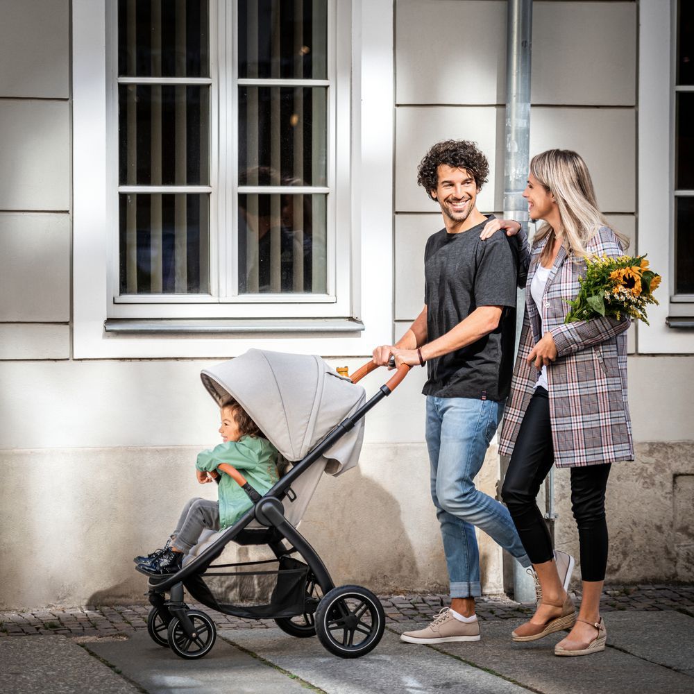 Hauck - Uptown Stainless Steel Stroller - Beige