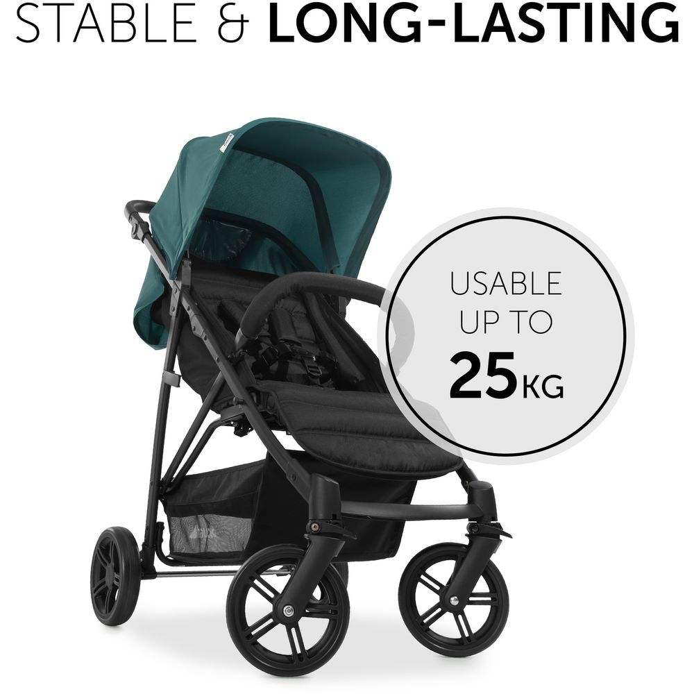 Hauck - Rapid 4 Standard Stroller - Petrol