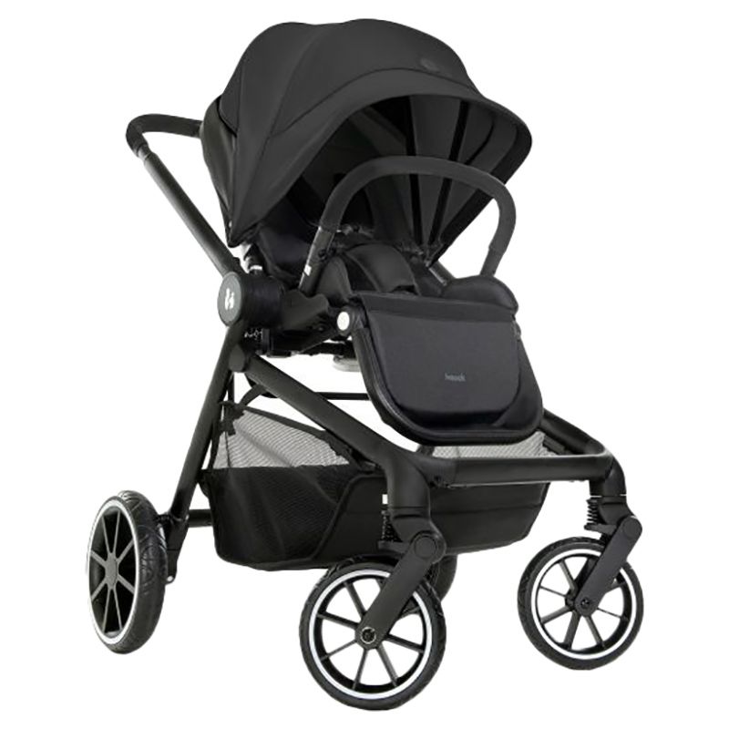 Hauck - 2-In-1 Pushchair Set w/ Carrycot Reversible Seat - Black