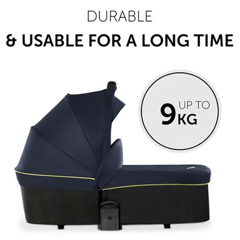 Hauck - 2-In-1 Pushchair Set w/ Baby Cot - Navy Blue Neon