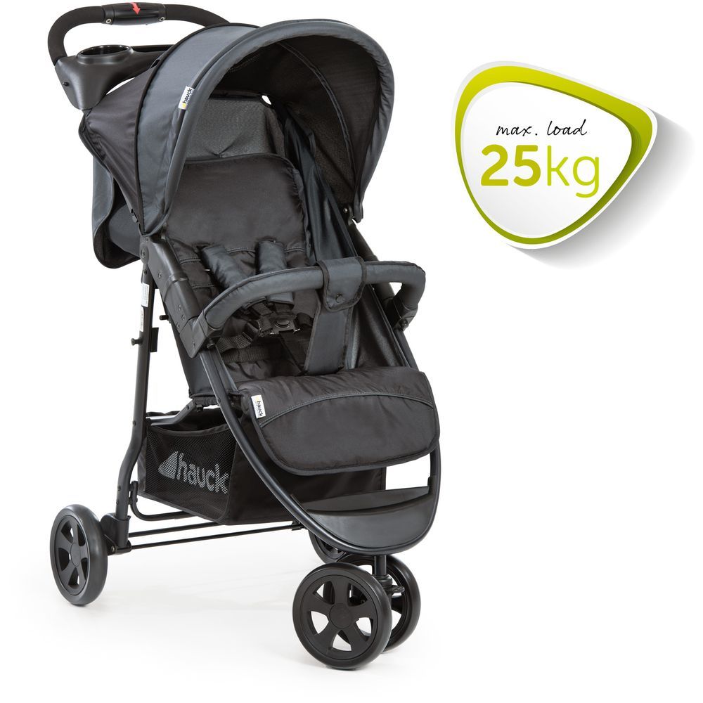 Hauck - Citi Neo II Jogging Stroller - Caviar/Stone