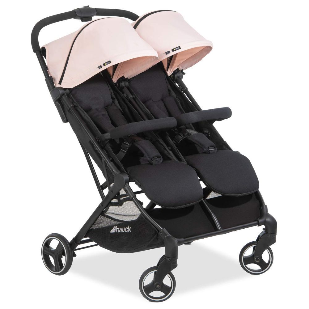 Hauck - Stroller Canopy Swift X Duo Canopy - Rose