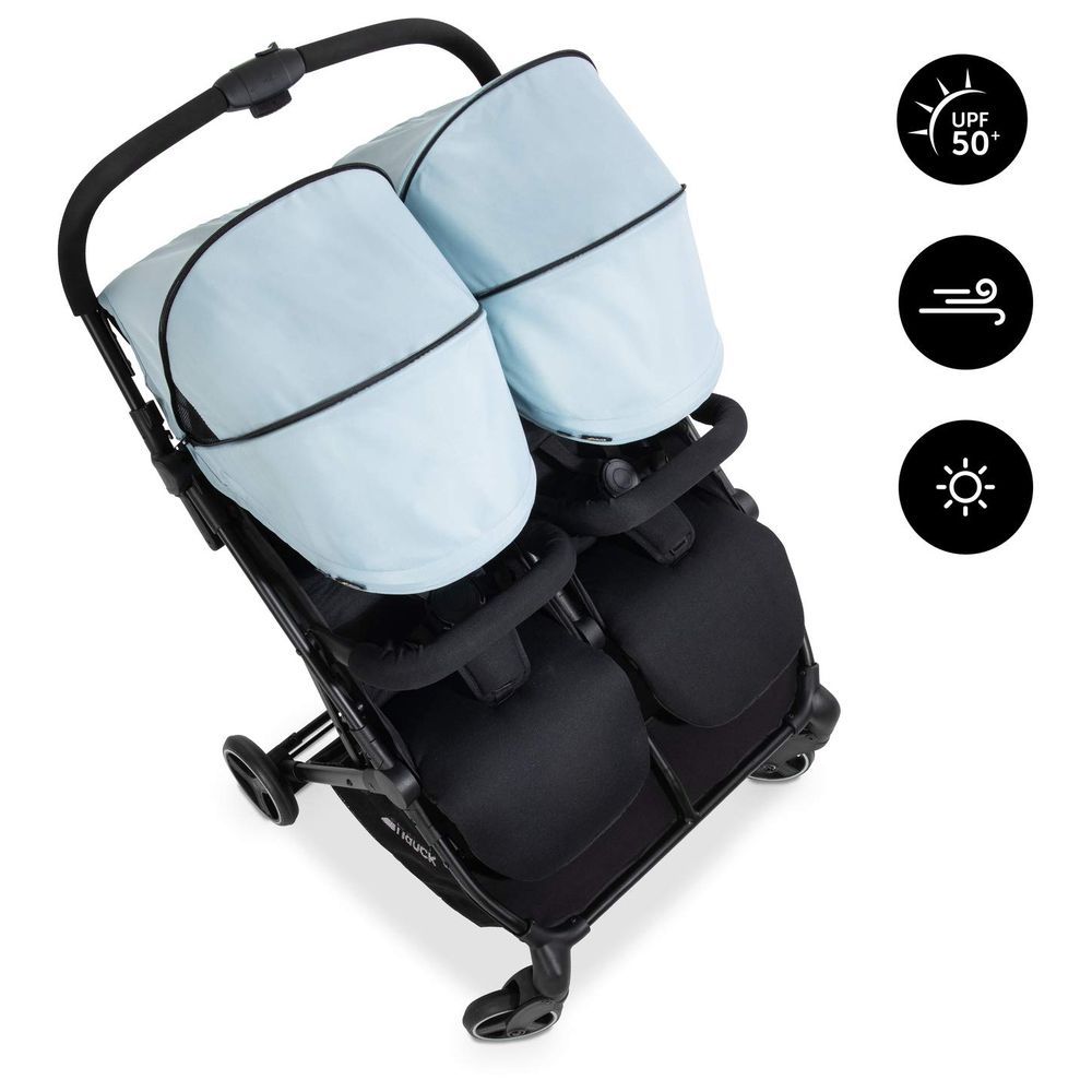 Hauck - Stroller Canopy Swift X Duo Canopy - Blue