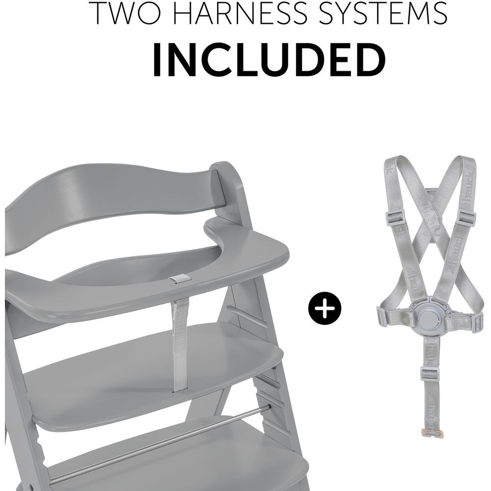 Hauck - Alpha+ High Chairs - Grey