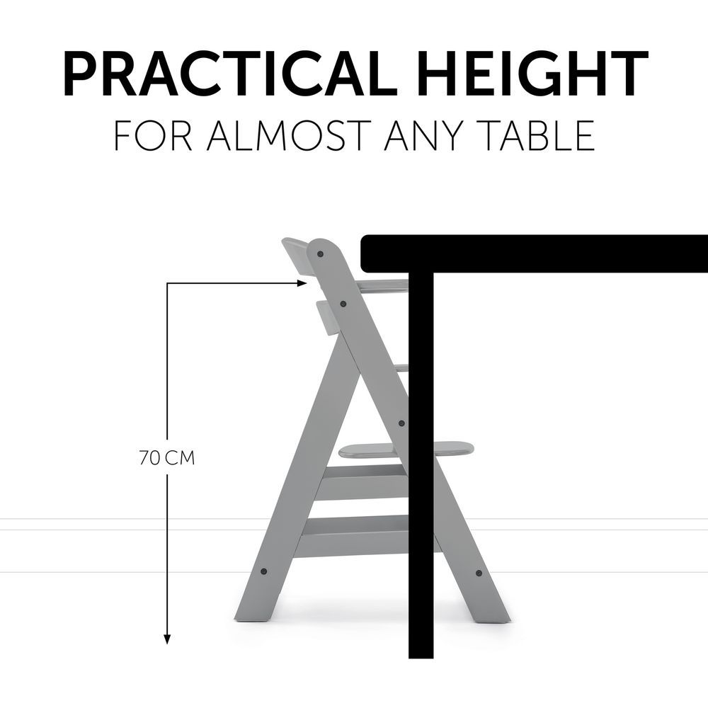 Hauck - Alpha+ High Chairs - Grey