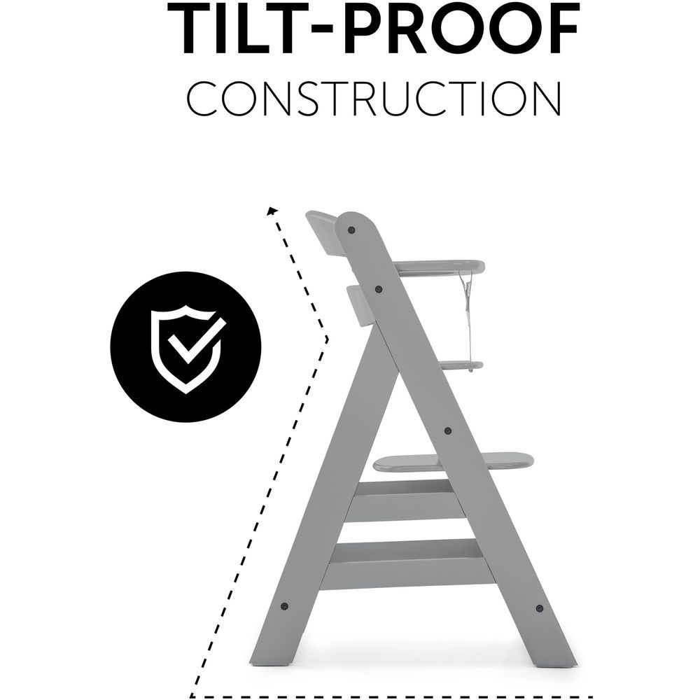 Hauck - Alpha+ High Chairs - Grey