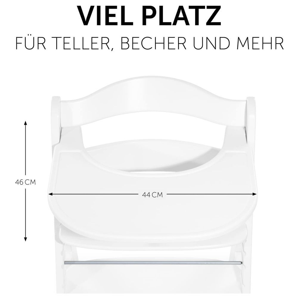 Hauck - Alpha Click Tray Table For The Alpha+ Highchair - White