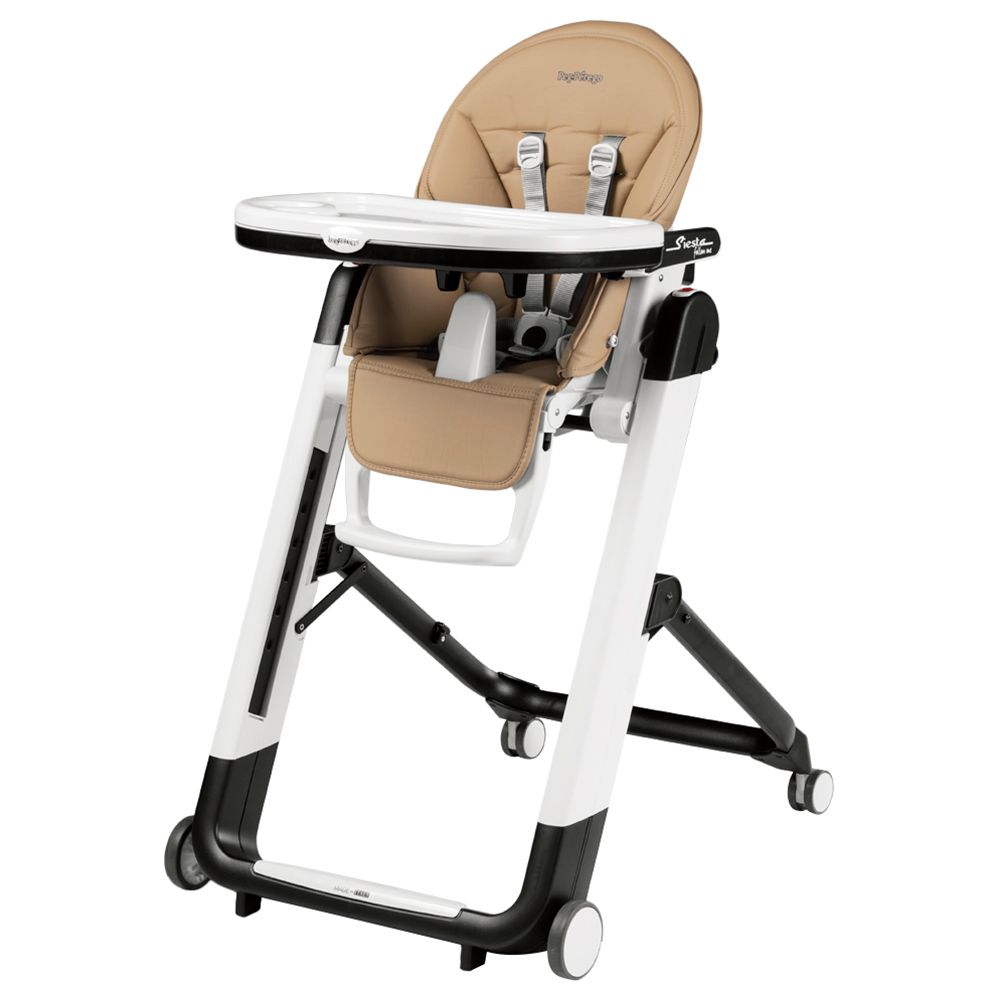 Peg Perego - Siesta Multifunctional Compact Highchair - Noce