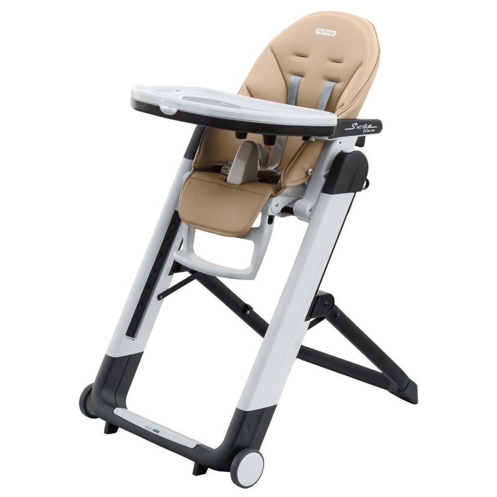 Peg Perego - Siesta Multifunctional Compact Highchair - Noce