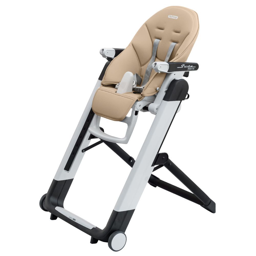 Peg Perego - Siesta Multifunctional Compact Highchair - Noce