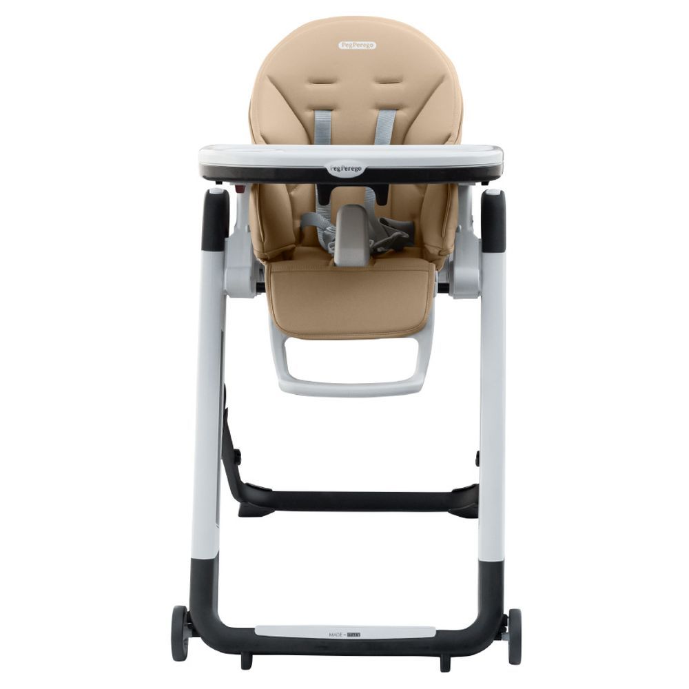 Peg Perego - Siesta Multifunctional Compact Highchair - Noce