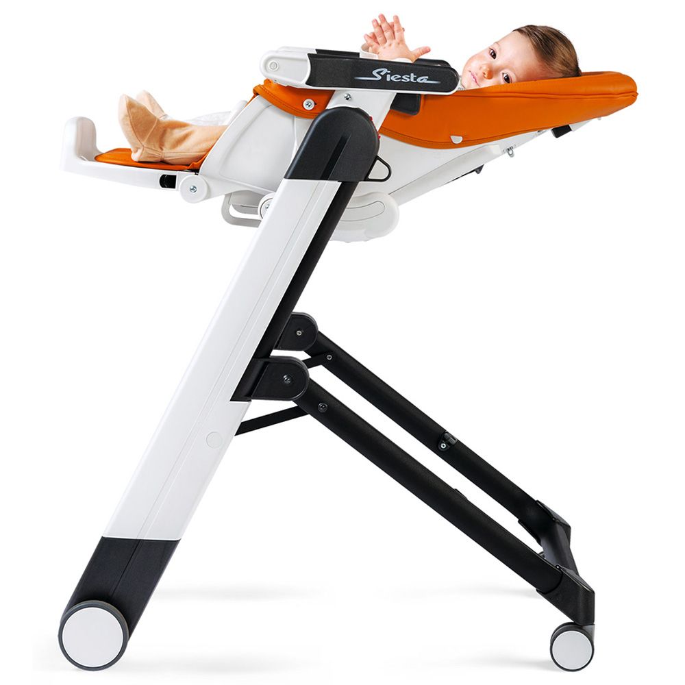 Peg Perego - Siesta Follow Me Arancia Highchair - Orange