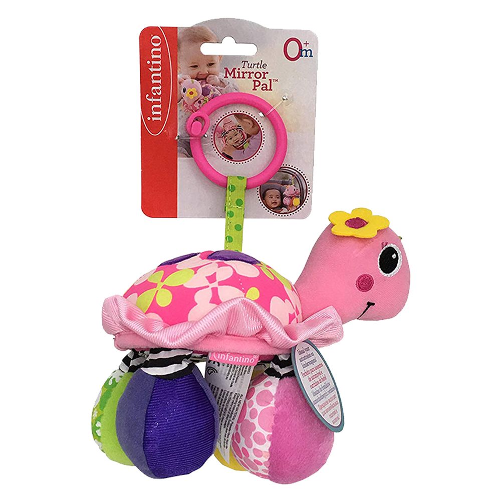 Infantino - Turtle Mirror Pal Sparkle