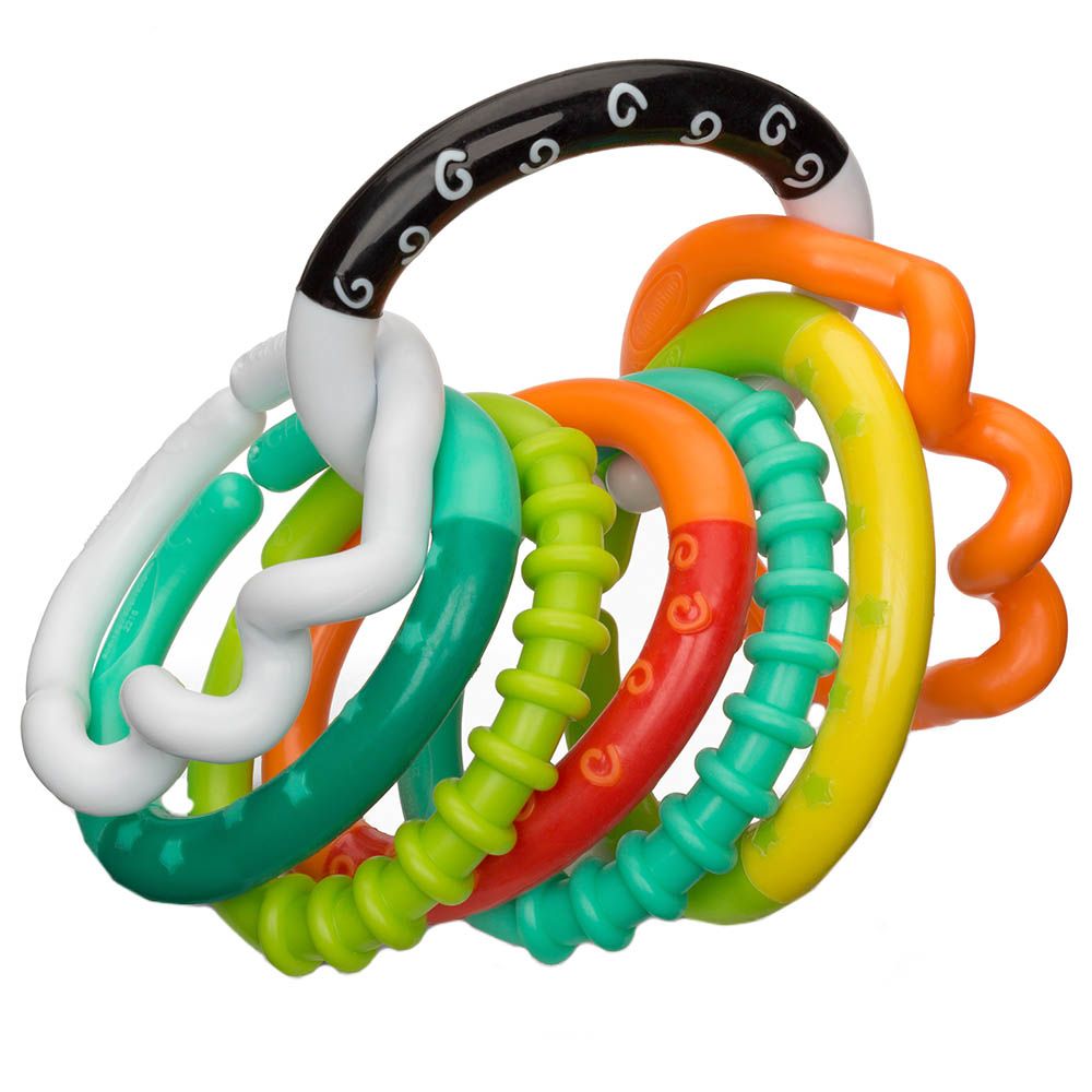 Infantino - Textured Ring Links Rattle